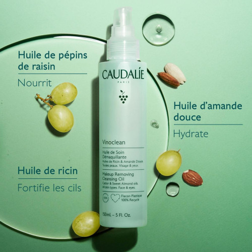 Vinoclean Huile de Soin Démaquillante 75 ml