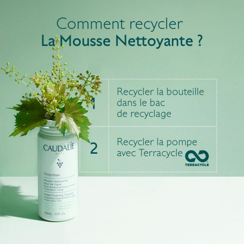 Vinoclean Mousse Nettoyante Fleur de Vigne 50 ml