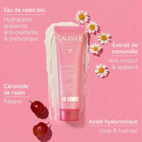 VinoHydra Crème Sorbet Hydratante 60 ml
