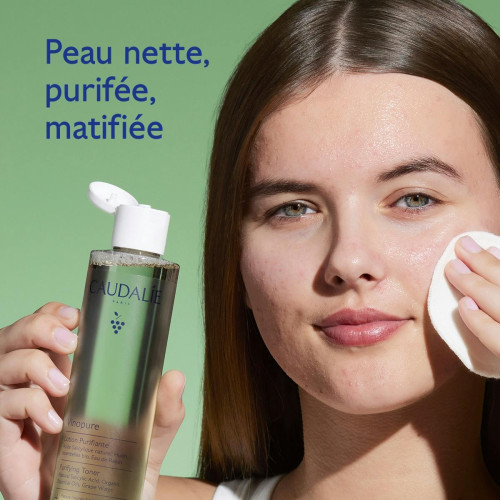 Caudalie Vinopure Lotion Purifiante 400ml Peau nette éclatante