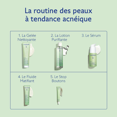 Caudalie Vinopure Lotion Purifiante 400ml Peau nette éclatante