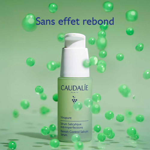 Caudalie Vinopure Sérum Salicylique 30 ml Anti-Imperfections Effet Éclat