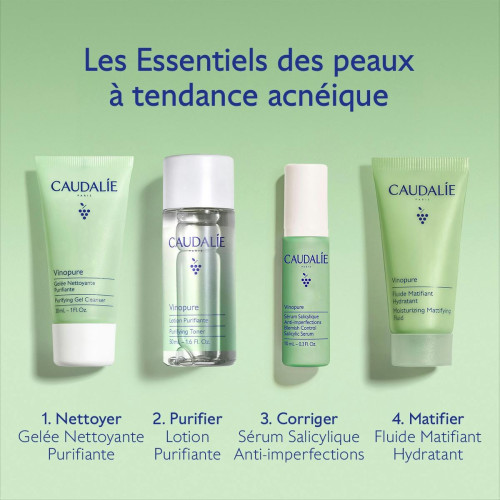 Caudalie Coffret Vinopure : Kit Purifiant Anti-Imperfections