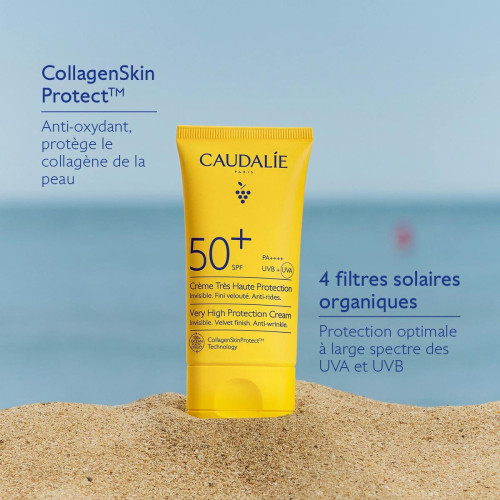 Caudalie Vinosun Protect SPF50 50ml Protection UV Hydratation