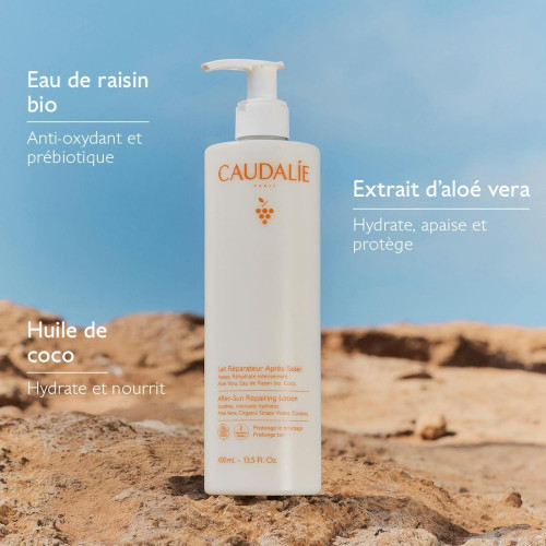 Caudalie Vinosun Protect Lait Après-Soleil 400ml Hydratation & Réparation
