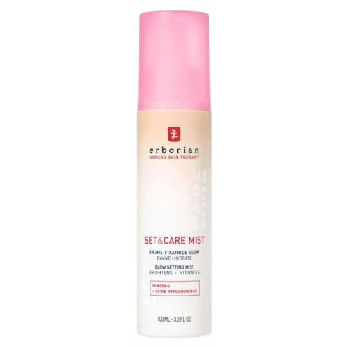 Brume Fixatrice Erborian Glow - Hydratation 8h & Fini Lumineux