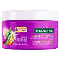 Klorane Masque Gloss : Brillance & Hydratation pour Cheveux Bruns