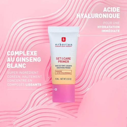 Base Teint Lissante Erborian : +43% Matité, Soin Hydratant 30ml