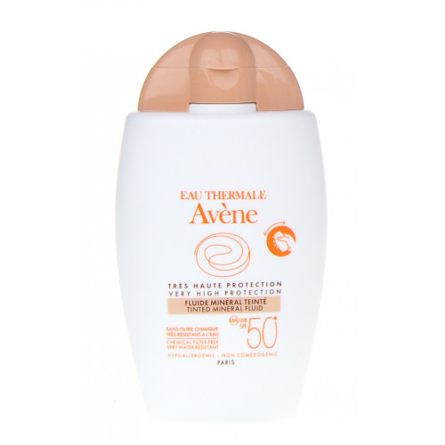 AVENE SOLAIRE Fluide Minéral Teinté SPF 50+-8127