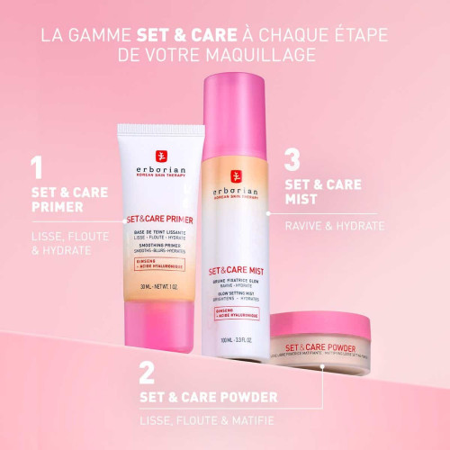 Base Teint Lissante Erborian : +43% Matité, Soin Hydratant 30ml
