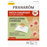 Patch Chauffant Pranarom : 8h de soulagement articulations & muscles