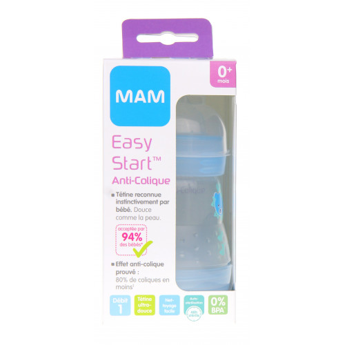 MAM Biberon anti-colique 160 mL-8131 MAM Biberon anti-colique 160 mL-8131