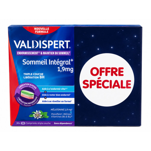 Valdispert Sommeil Intégral 60 Comprimés - Sommeil Rapide et Réparateur
