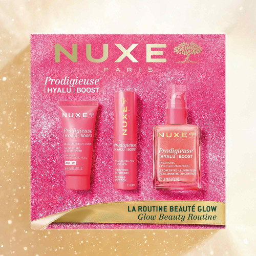 NUXE Coffret Glow : Routine 3 soins pour un éclat naturel instantané