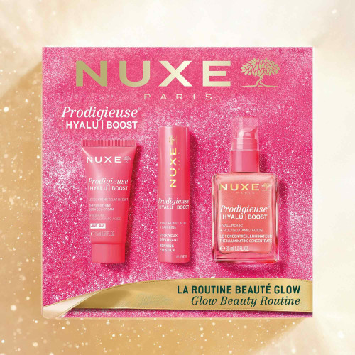 NUXE Coffret Glow : Routine 3 soins pour un éclat naturel instantané