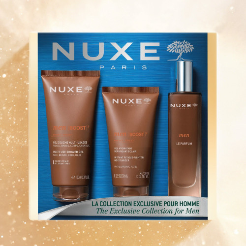 NUXE Coffret Noël Homme 2026 : Parfum & Soins [BOOST]³