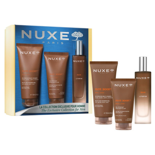 NUXE Coffret Noël Homme 2026 : Parfum & Soins [BOOST]³