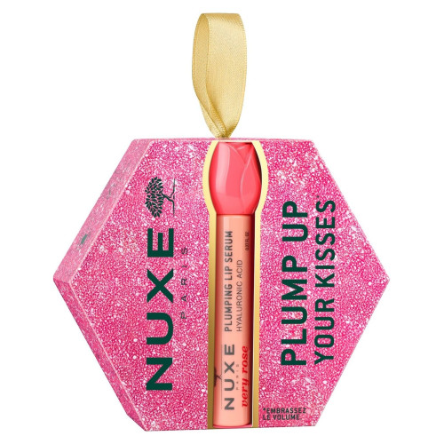 NUXE Coffret Noël : Sérum Lèvres Very Rose - Volume & Hydratation 24h