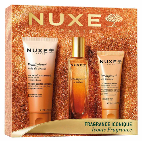 NUXE Coffret Fragrance Iconique : 3 soins parfumés en édition limitée
