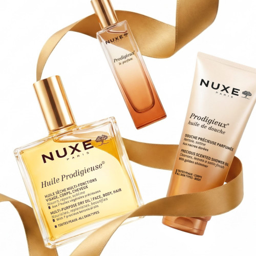NUXE Prodigieux® Coffret : Soin & Parfum Solaire Luxe