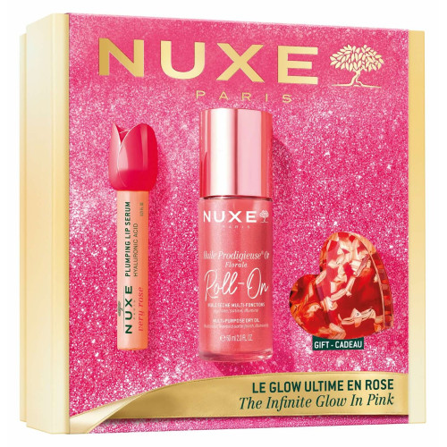 NUXE Coffret Noël 2026 : Éclat Doré Visage & Lèvres