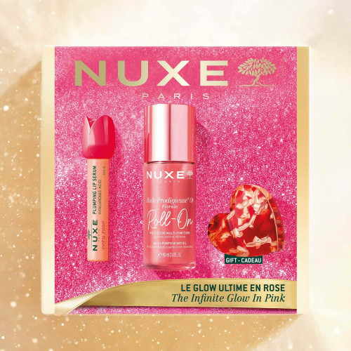 NUXE Coffret Noël 2026 : Éclat Doré Visage & Lèvres