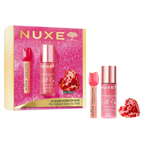 NUXE Coffret Noël 2026 : Éclat Doré Visage & Lèvres
