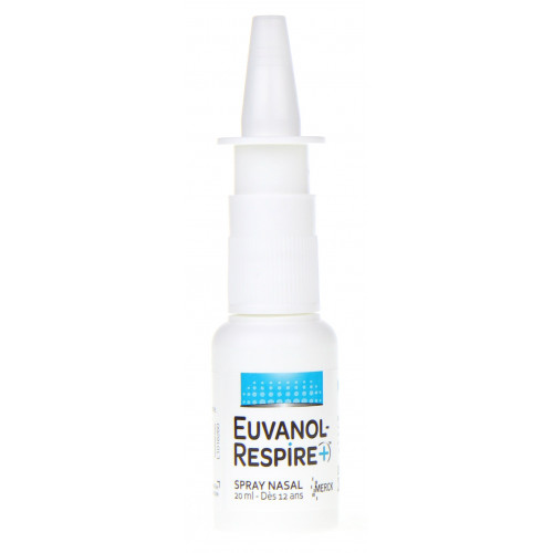 MERCK MÉDICATION FAMILIALE Euvanol Respire+ Spray Nasal Nez Bouché Rhume-8140