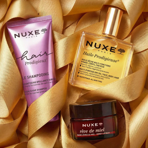 Coffret Noël NUXE 2026 : 3 Soins Iconiques Éclat Visage & Cheveux