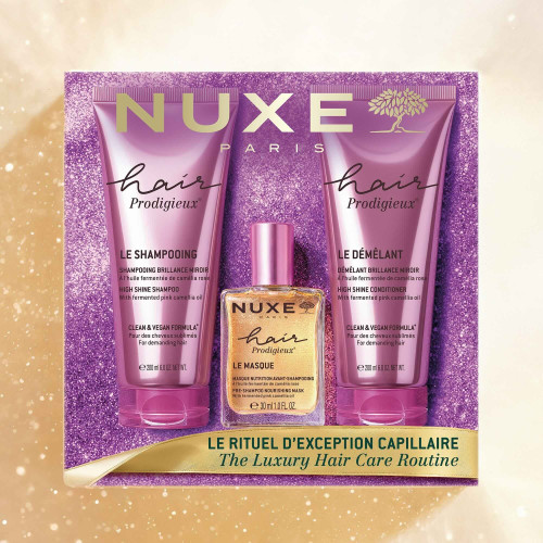 Coffret NUXE Hair Prodigieux : Routine Brillance Miroir