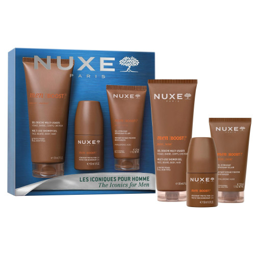 NUXE Coffret Trio Homme : Routine Soin & Protection 24H