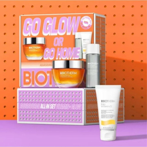 Biotherm Coffret Glow : Éclat Naturel & Hydratation Visage/Corps