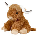 Bouillotte peluche Vache Highland : Chaleur douce & réconfort Soframar