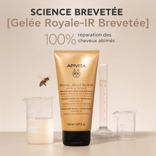 Apivita Masque Démêlant Repulpant - Réparation & Brillance
