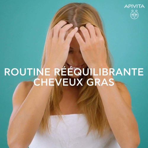 Shampoing Apivita Cheveux Gras : Équilibre & Fraîcheur Naturelle