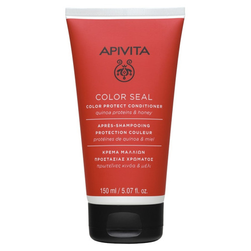 Après-Shampoing Apivita : Couleur Protégée & Cheveux Hydratés - 150ml