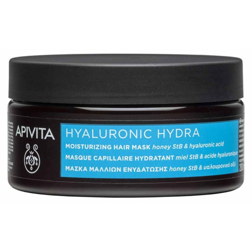Hydratation Intensive Apivita : Masque Cheveux au Miel et Hyaluronique