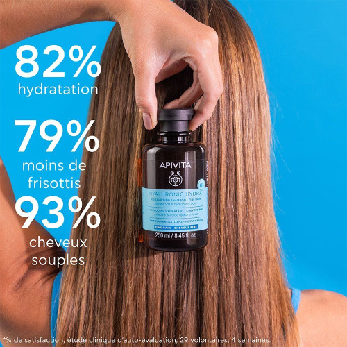 Apivita Shampoing Cheveux Fins : Hydratation 72h, Sans Sulfate