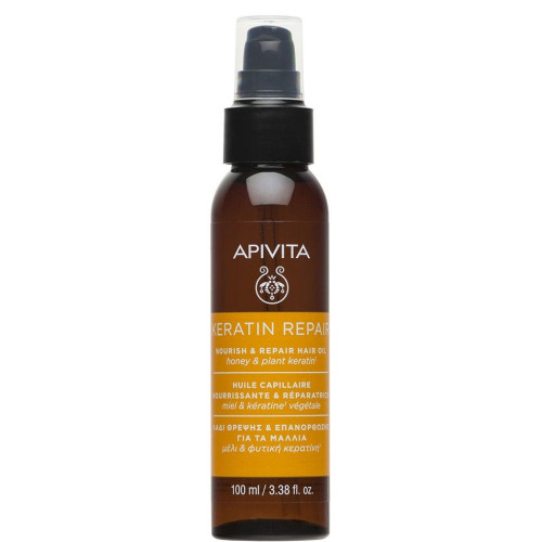 Huile Apivita : Nourrit & Répare Cheveux Secs & Abîmés