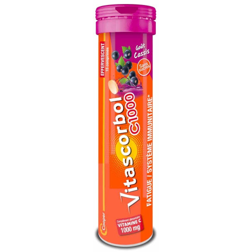 Vitamine C Vitascorbol 1000mg : Fatigue & Défenses renforcées