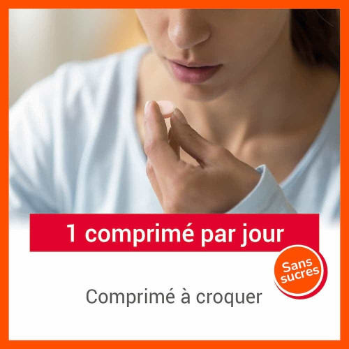 Vitascorbol Vitamine C 1000 20 comprimés à croquer