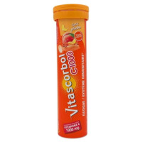 Vitascorbol C1000 Goût Pêche : 1000 mg Vitamine C - Vitalité & Défense