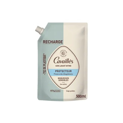Soin Intime Antibactérien Rogé Cavaillès - Recharge 500 ml