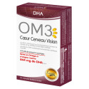 OM3 Cœur Cerveau Vision : Oméga-3 pour cœur, cerveau et vision