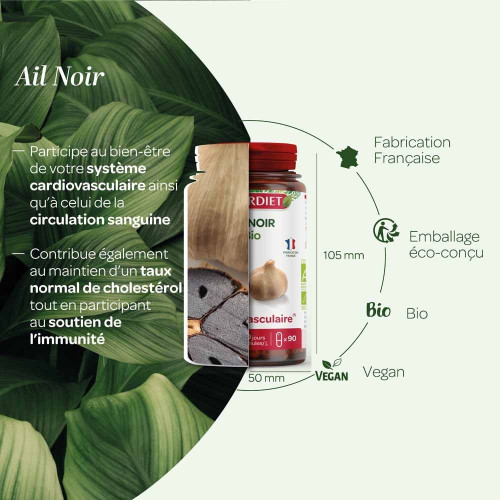 Ail Noir Bio Super Diet : Soutien Cardiovasculaire & Immunité