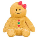 Bouillotte Peluche Pain d'Épices 31 cm - Chaleur douce Soframar