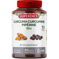 Curcuma Pipérine Bio Super Diet - Soulagement Articulaire Naturel