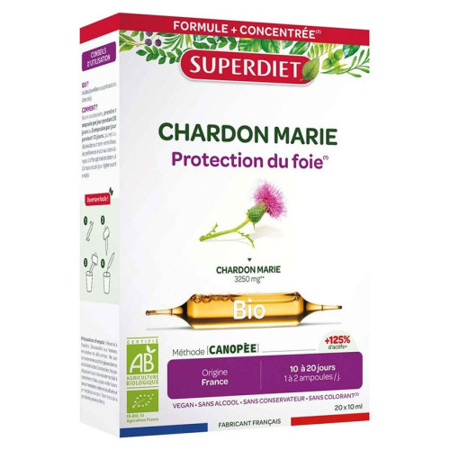 Chardon Marie Bio Super Diet - Protège le foie & digestion