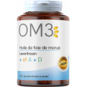 Huile de Foie de Morue Super Diet - Vitamines A&D | 120 Capsules