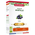 Super Diet : Pur Jus Myrtille Bio - Antioxydants Naturels en Ampoules
